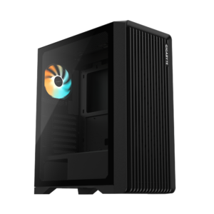 GIGABYTE C103 GLASS ATX MID TOWER CABINET – BLACK