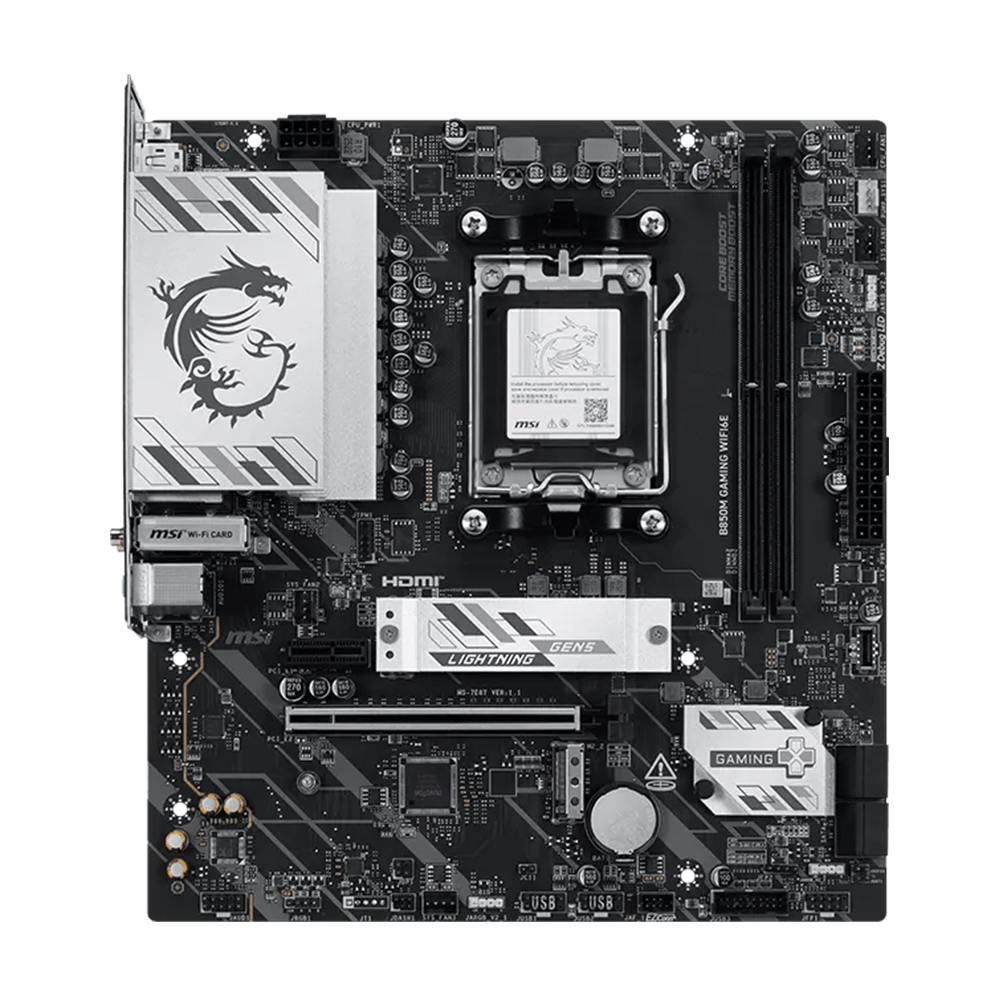 MSI B850M GAMING WIFI6E M-ATX MOTHERBOARD 2 MSI B850M GAMING WIFI6E M-ATX MOTHERBOARD