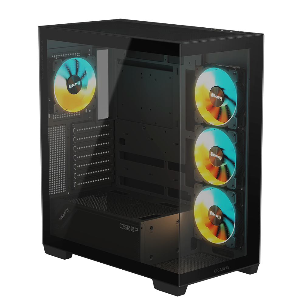 GIGABYTE C500 PANORAMIC STEALTH ARGB MID TOWER CABINET – BLACK 2 GIGABYTE C500 PANORAMIC STEALTH ARGB MID TOWER CABINET – BLACK