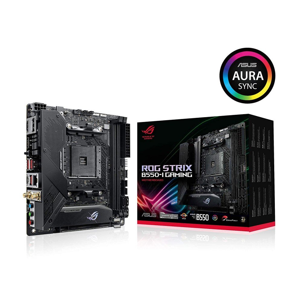 ASUS ROG STRIX B550-I GAMING WiFi MOTHERBOARD 1 ASUS ROG STRIX B550-I GAMING WiFi MOTHERBOARD