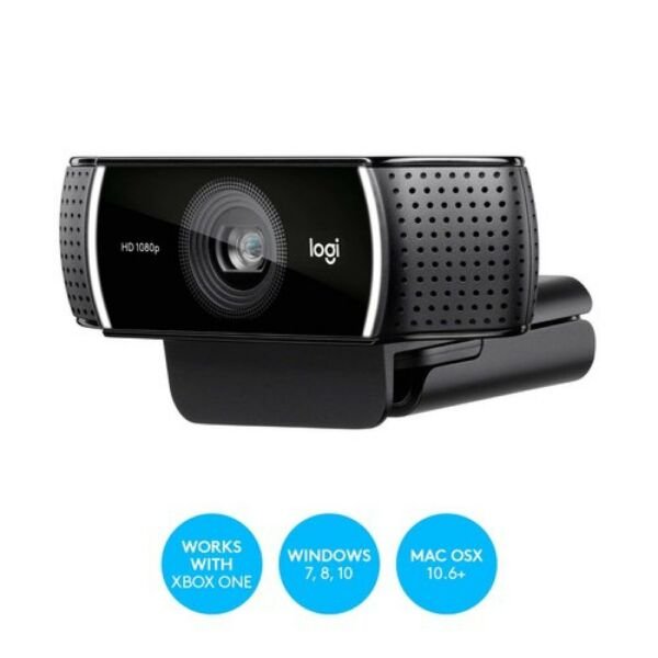 logitech c922 pro stream webcam 1080p camera for hd video streaming recording at 60fps 500x500 1 1000x1000 1
