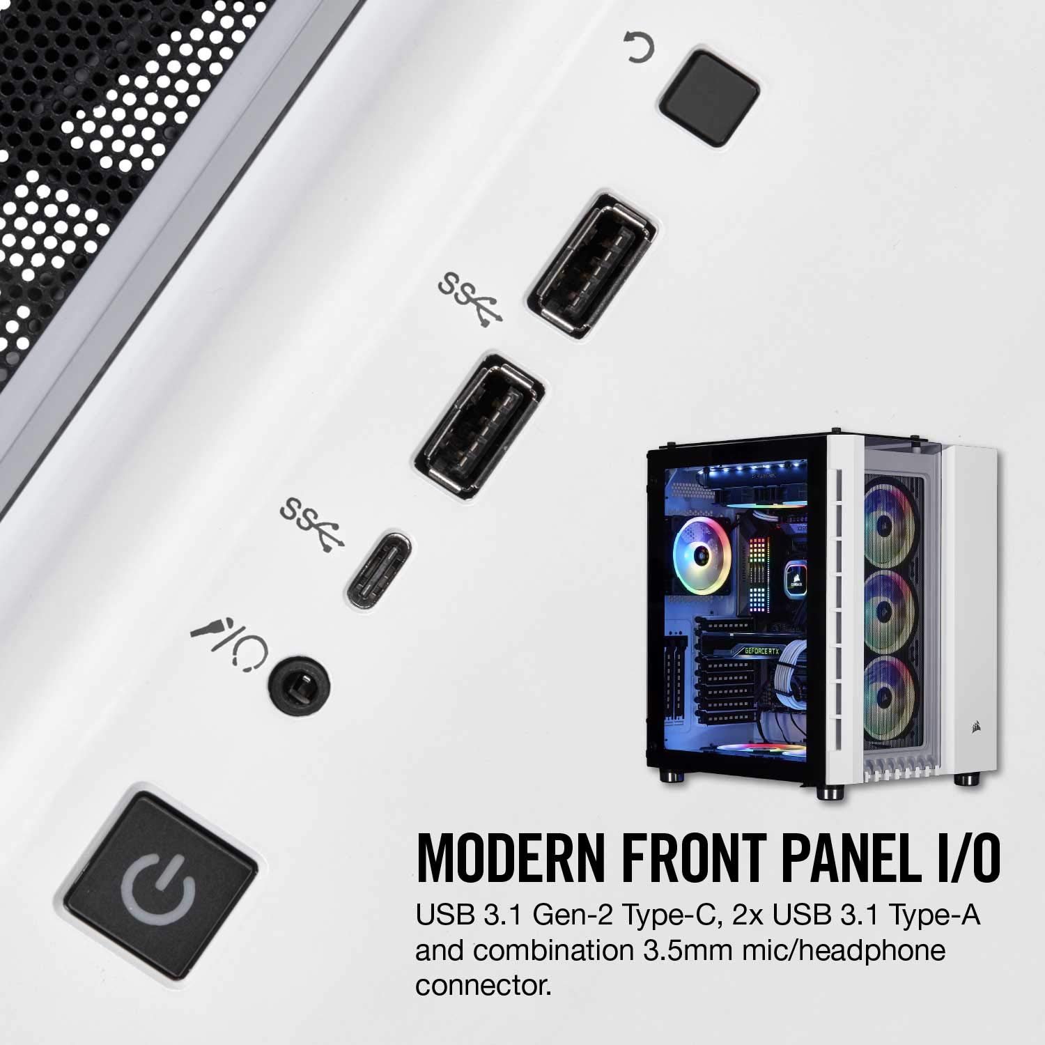 CORSAIR CRYSTAL 680X RGB CABINET (WHITE) 5 71TqntEXV8L. SL1500