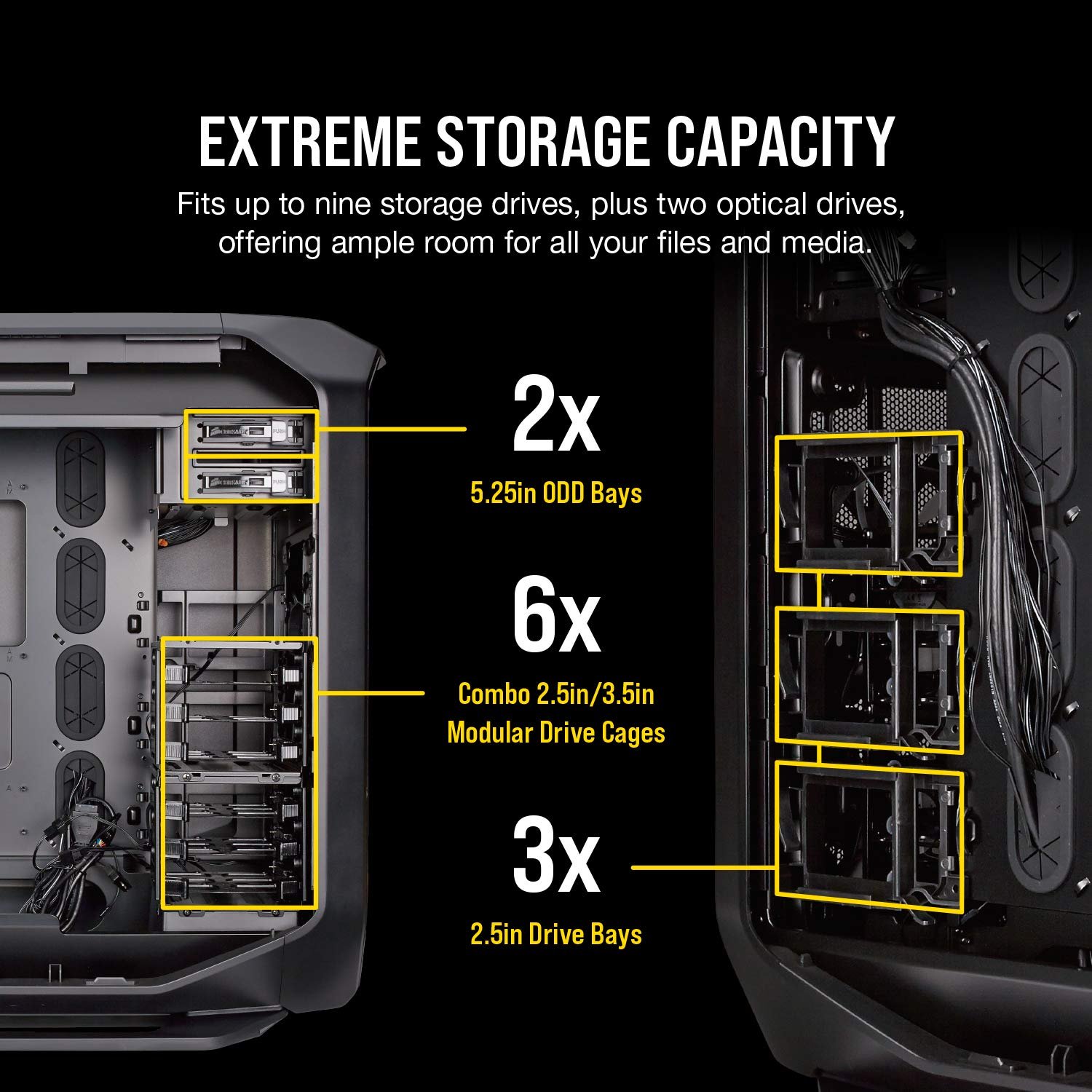 CORSAIR GRAPHITE 780T CABINET (BLACK) 3 71dT0NhguwL. SL1500