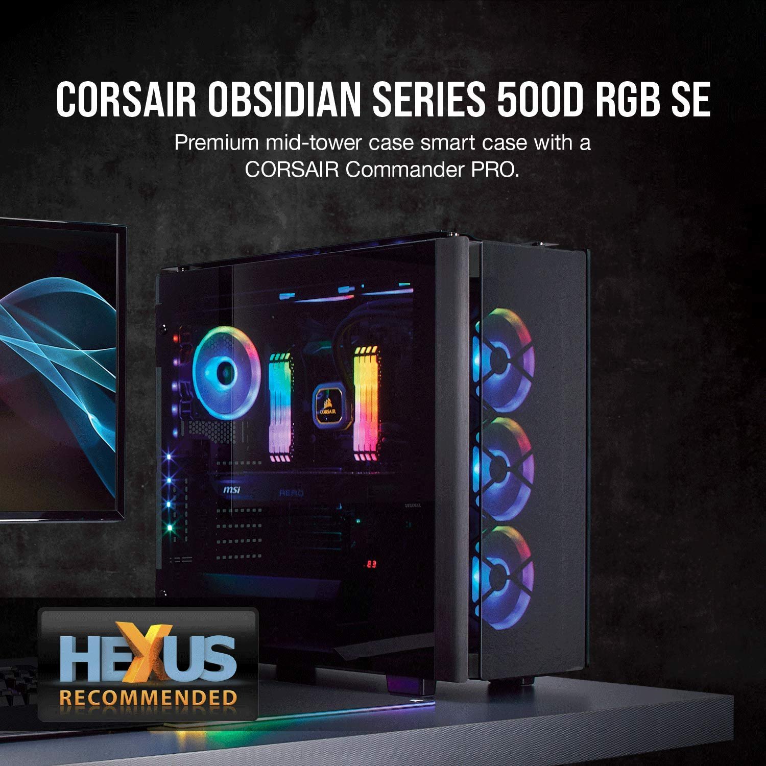 CORSAIR 500D RGB SE CABINET 10 CORSAIR 500D RGB SE CABINET