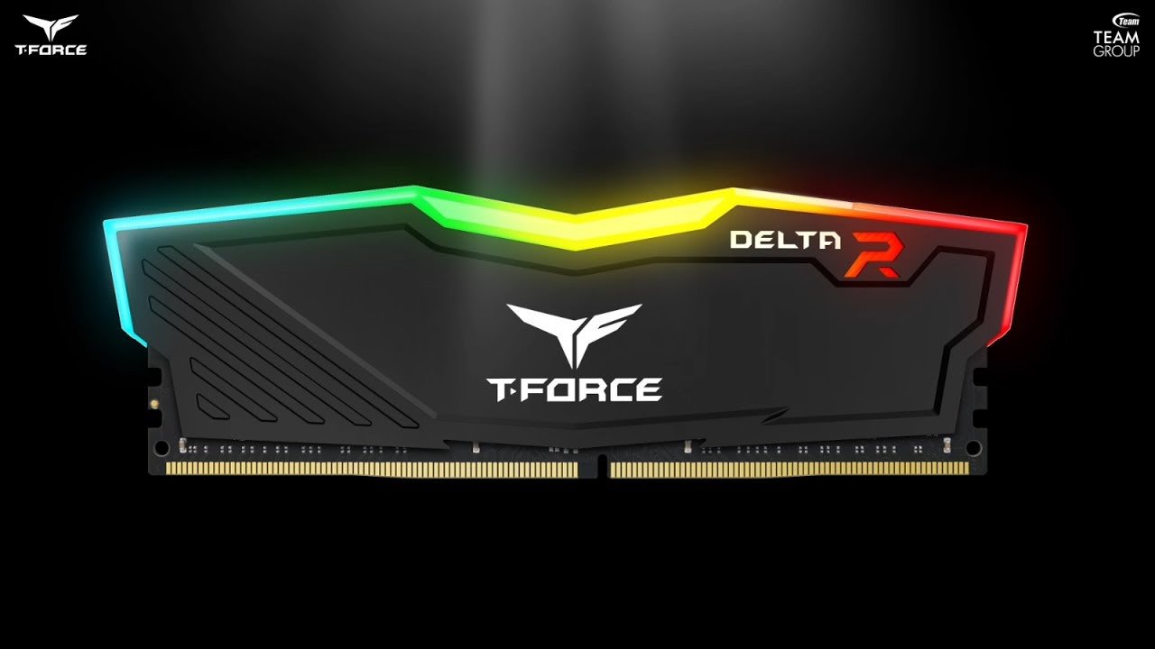TEAMGROUP T-FORCE DELTA RGB 16GB (16GBX1) DDR4 3200MHZ BLACK 3 TEAMGROUP T-FORCE DELTA RGB 16GB (16GBX1) DDR4 3200MHZ BLACK