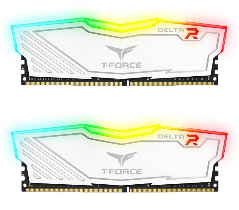 TEAMGROUP T-FORCE DELTA RGB 32GB (16GBX2) DDR4 3600MHZ WHITE 5 TEAMGROUP T-FORCE DELTA RGB 32GB (16GBX2) DDR4 3600MHZ WHITE