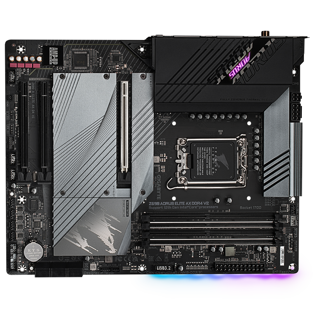 GIGABYTE Z690 AORUS ELITE AX DDR4 V2 MOTHERBOARD 4 GIGABYTE Z690 AORUS ELITE AX DDR4 V2 MOTHERBOARD