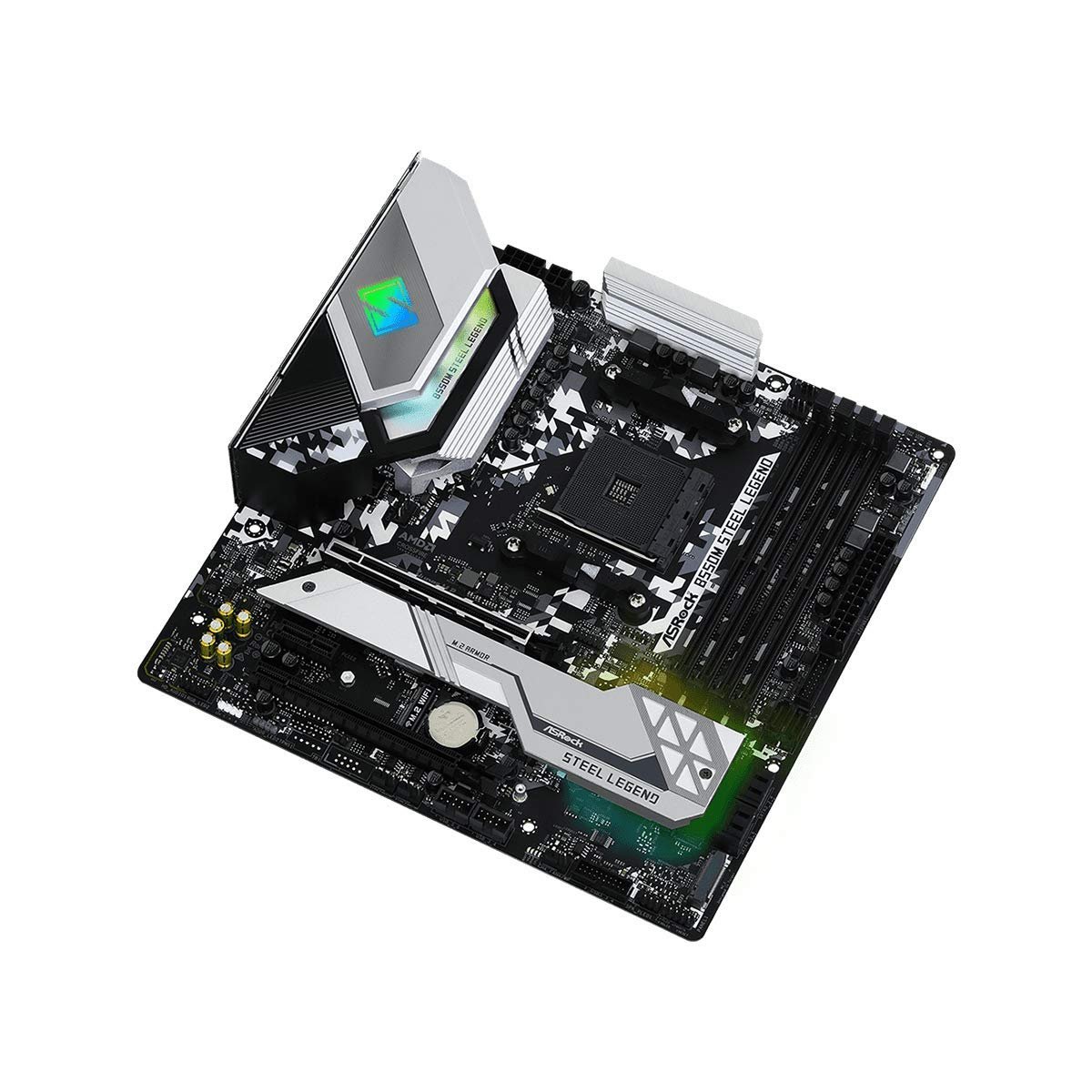 ASROCK B550M STEEL LEGEND MOTHERBOARD 3 ASROCK B550M STEEL LEGEND MOTHERBOARD