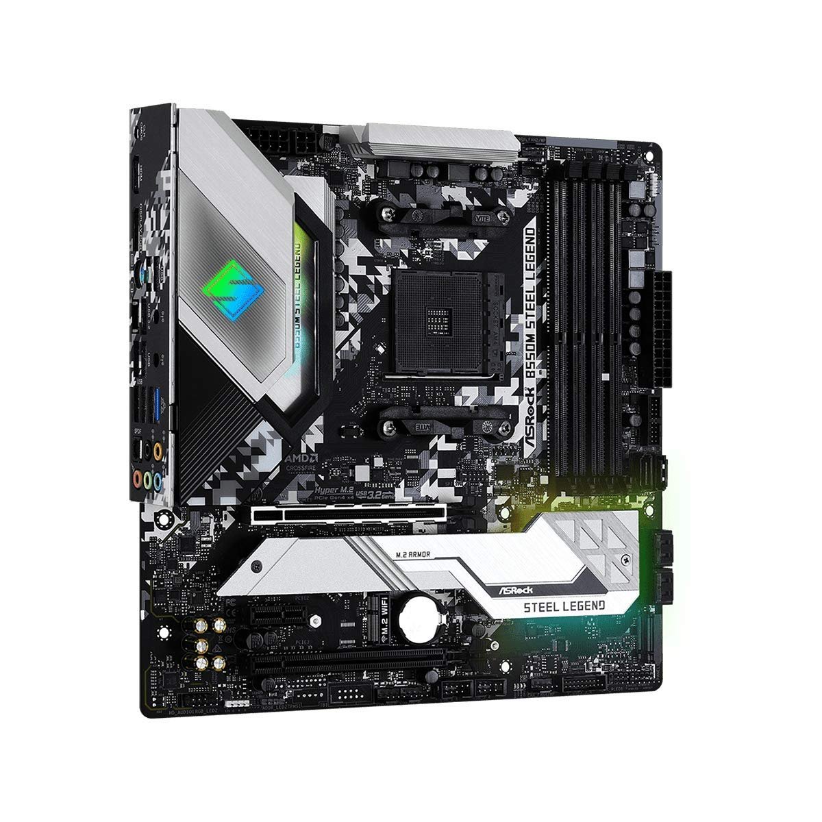 ASROCK B550M STEEL LEGEND MOTHERBOARD 4 ASROCK B550M STEEL LEGEND MOTHERBOARD