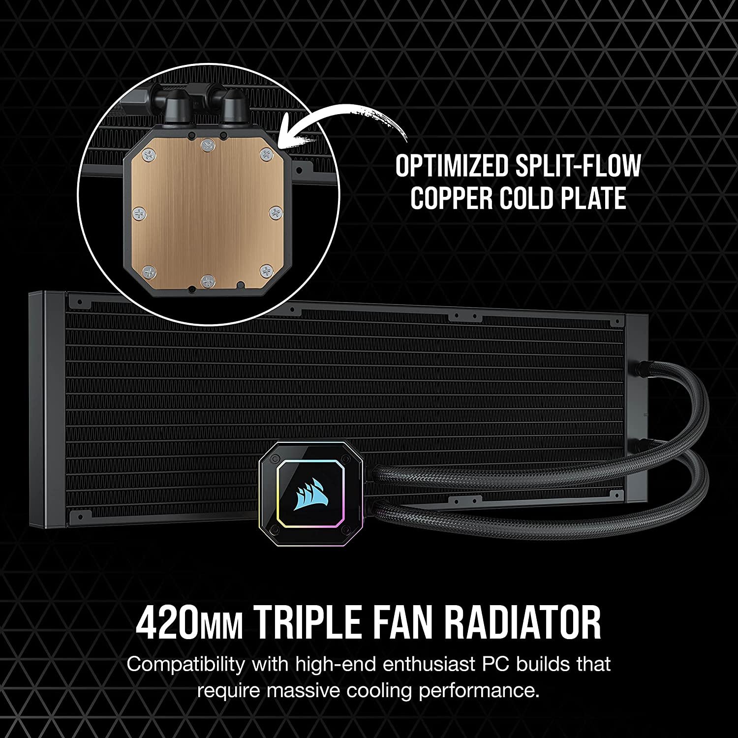 CORSAIR H170i ELITE CAPELLIX RGB CPU LIQUID COOLER 6 CORSAIR H170i ELITE CAPELLIX RGB CPU LIQUID COOLER
