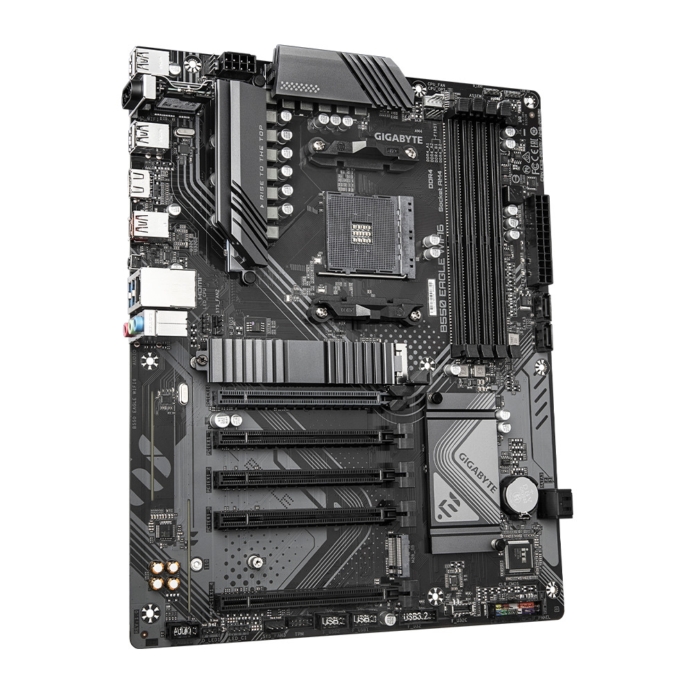 GIGABYTE B550 EAGLE WIFI6 ATX MOTHERBOARD 3 GIGABYTE B550 EAGLE WIFI6 ATX MOTHERBOARD