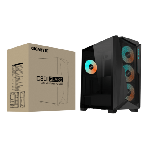 GIGABYTE C301 GLASS 07