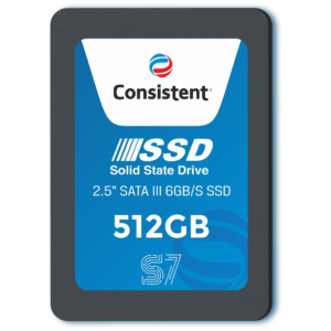CONSISTENT 512GB SATA INTERNAL SSD