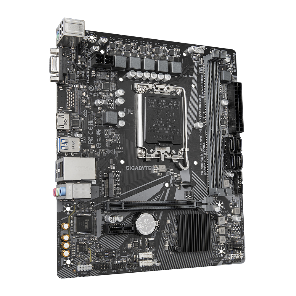 GIGABYTE B760M K V2 DDR4 M-ATX MOTHERBOARD 3 GIGABYTE B760M K V2 DDR4 M-ATX MOTHERBOARD