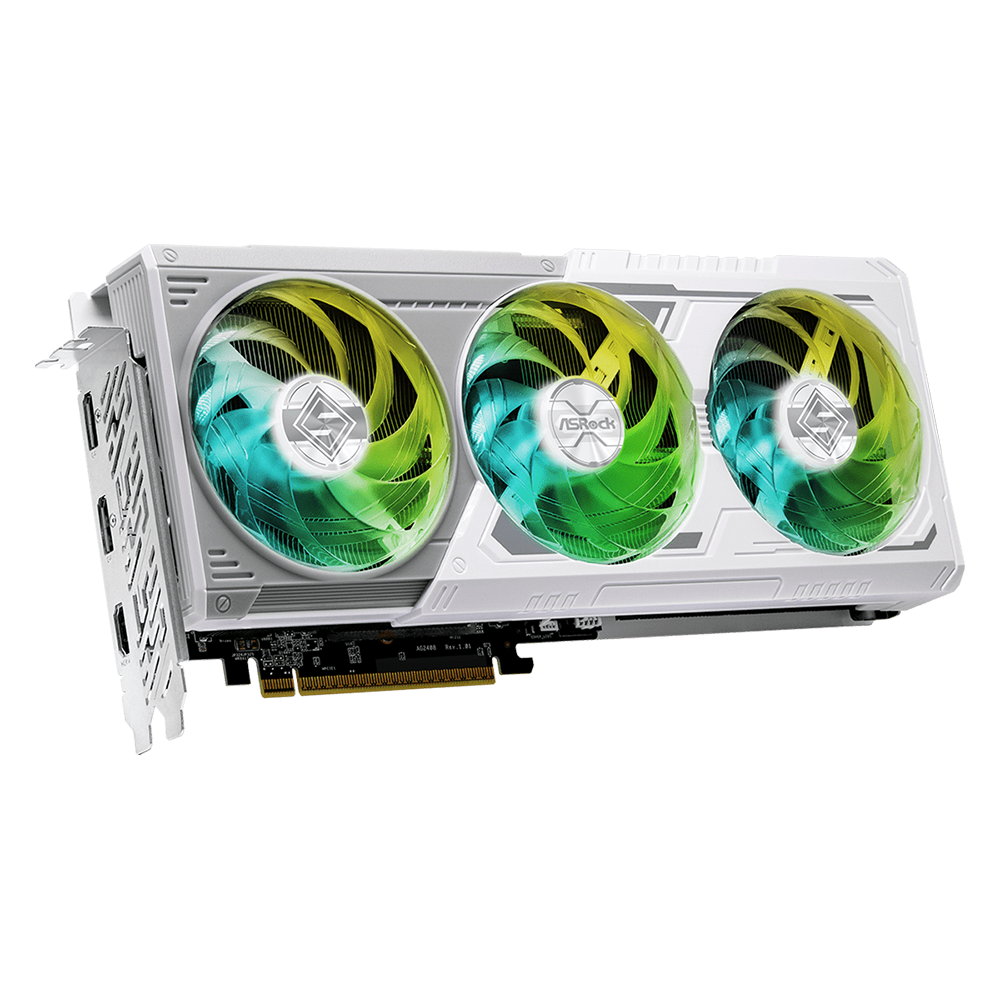 ASROCK RX 9060 XT STEEL LEGEND OC 8GB GDDR6 GRAPHICS CARD 4 4 8