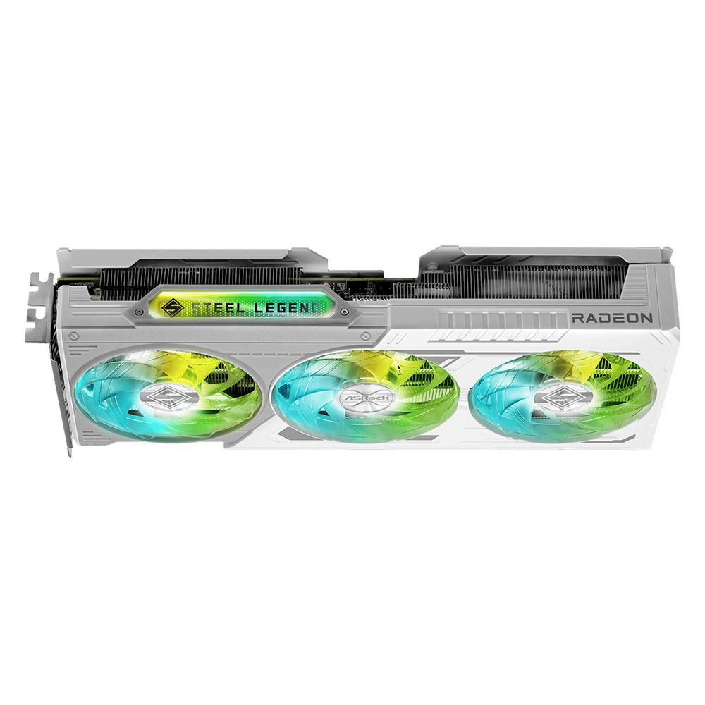 ASROCK RX 9060 XT STEEL LEGEND OC 8GB GDDR6 GRAPHICS CARD 5 5 6