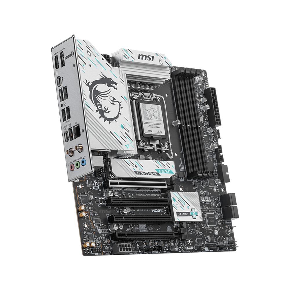 MSI B860M GAMING PLUS WIFI DDR5 M-ATX MOTHERBOARD 4 4 53
