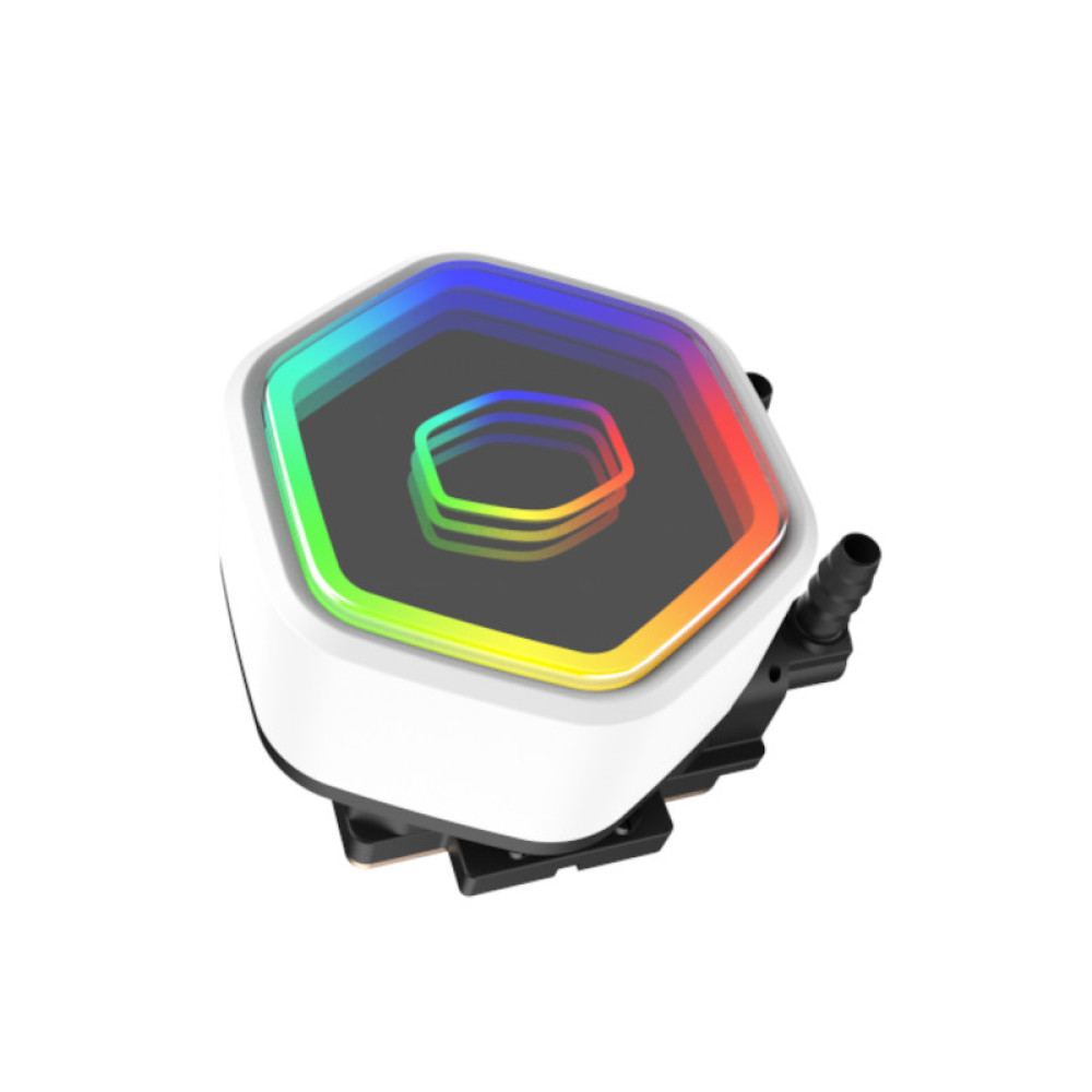 COOLER MASTER MASTERLIQUID 360 CORE II WHITE ARGB LIQUID CPU COOLER 4 COOLER MASTER MASTERLIQUID 360 CORE II WHITE ARGB LIQUID CPU COOLER