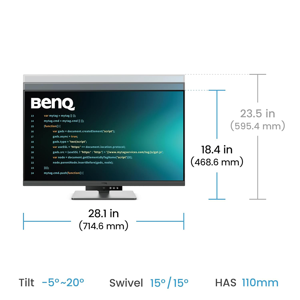 BENQ RD320U 31.5” IPS BLACK PROGRAMMING MONITOR 5 BENQ RD320U 31.5” IPS BLACK PROGRAMMING MONITOR