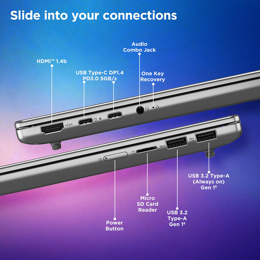 LENOVO IDEAPAD SLIM 5 (AMD RYZEN AI 7 350/24GB/1TB SSD/W11/MSO24/14"/OLED) (83HX001NIN) LAPTOP 4 LENOVO IDEAPAD SLIM 5 (AMD RYZEN AI 7 350/24GB/1TB SSD/W11/MSO24/14"/OLED) (83HX001NIN) LAPTOP