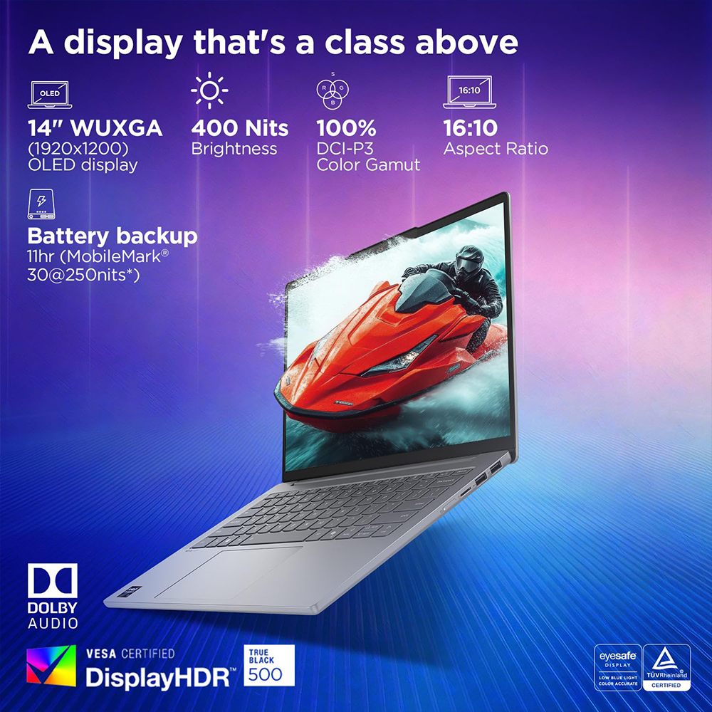 LENOVO IDEAPAD SLIM 5 (AMD RYZEN AI 7 350/24GB/1TB SSD/W11/MSO24/14"/OLED) (83HX001NIN) LAPTOP 5 LENOVO IDEAPAD SLIM 5 (AMD RYZEN AI 7 350/24GB/1TB SSD/W11/MSO24/14"/OLED) (83HX001NIN) LAPTOP