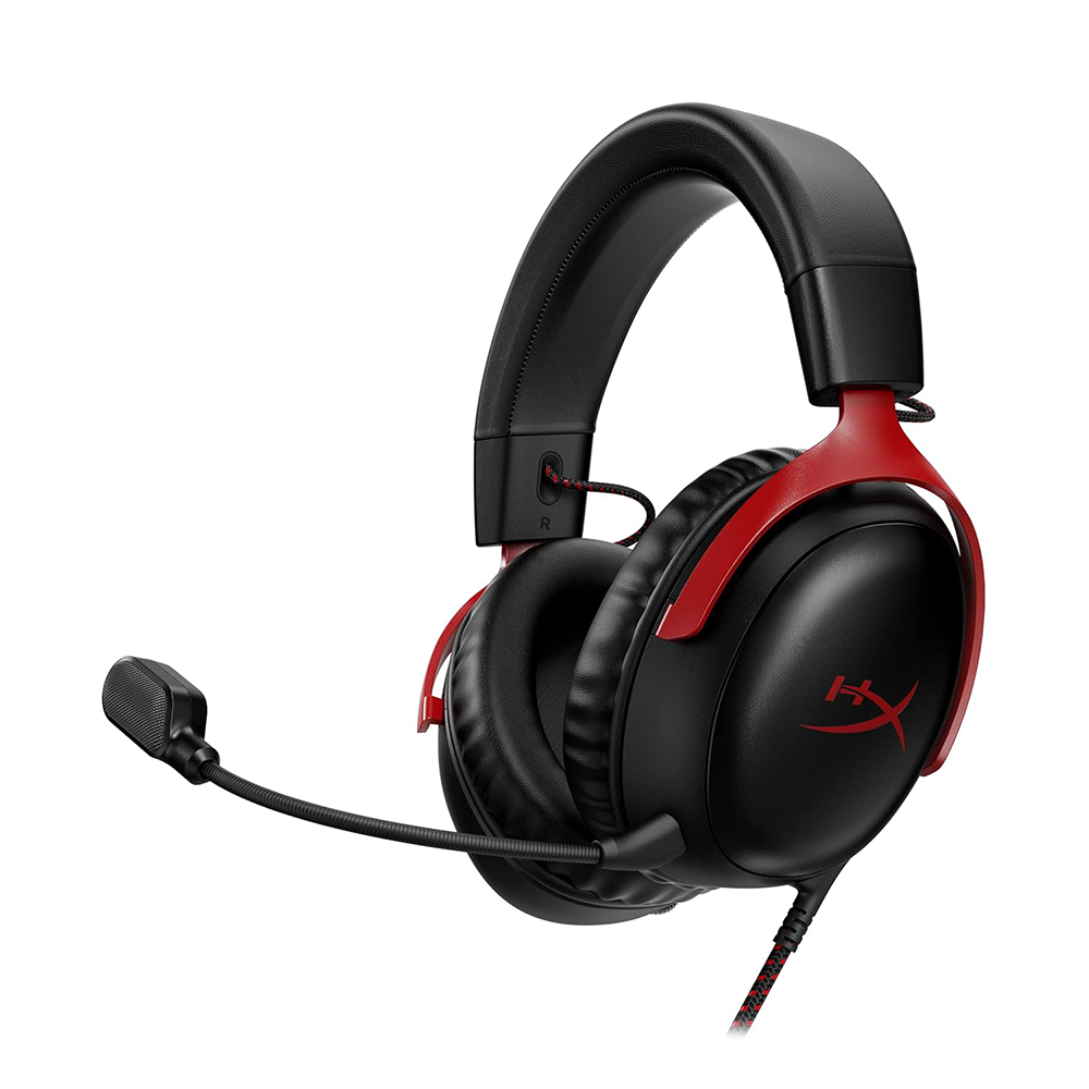 HYPERX CLOUD III– WIRED GAMING HEADSET BLACKRED (727A9AA) 1 1 3