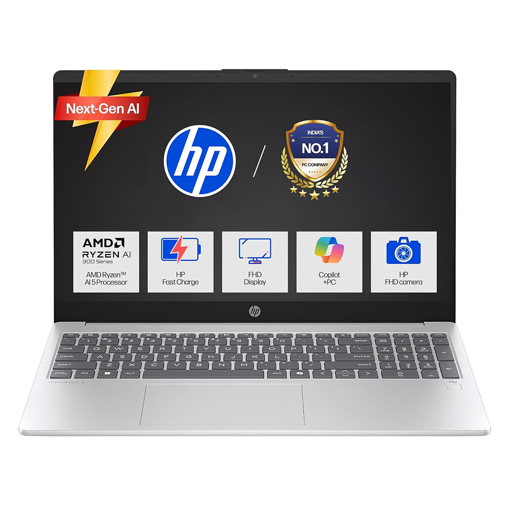 HP OMNIBOOK 3 (RYZEN AI 5 340/16GB/512 SSD/W11/MSO24/15.6") (FN0007AU-BL1W8PA) LAPTOP 1 HP OMNIBOOK 3 (RYZEN AI 5 340/16GB/512 SSD/W11/MSO24/15.6") (FN0007AU-BL1W8PA) LAPTOP