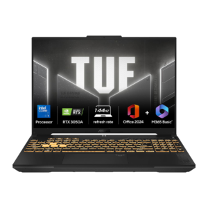 ASUS (CORE 5 210H/16GB/512 SSD/W11/MSO24/ 4 RTX3050A/16") (FX607VB-RL087WS) GRAY LAPTOP