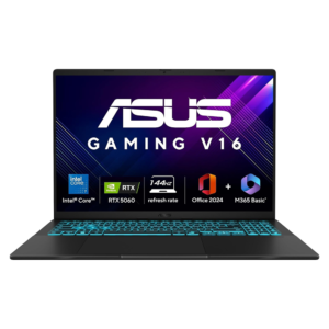 ASUS (CORE 7 240H/16GB/512 SSD/W11/MSO24/ 8 RTX5060/16"/BLIT) (V3607VM-RP057WS) BLACK LAPTOP