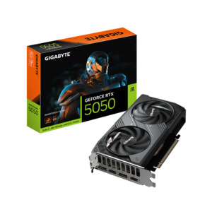 GIGABYTE RTX 5050 WINDFORCE OC 8GB GDDR6 GRAPHICS CARD