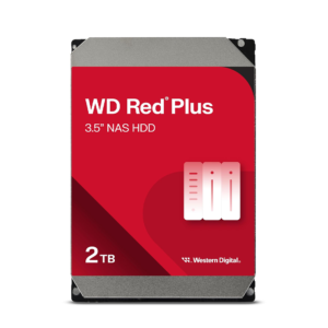 WESTERN DIGITAL 2TB RED PLUS NAS INTERNAL HARD DRIVE
