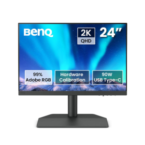 BENQ SW242Q 24 INCH WQXGA PHOTO & VIDEO EDITING MONITOR