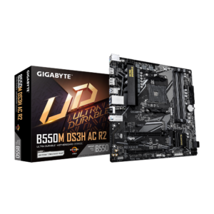 GIGABYTE B550M DS3H AC R2 M-ATX MOTHERBOARD