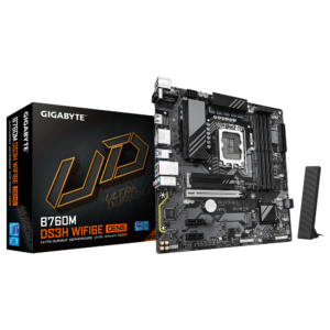 GIGABYTE B760M DS3H WIFI6E GEN5 MOTHERBOARD