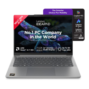LENOVO IDEAPAD SLIM 3 (RYZEN AI 7 350/24GB/1TB SSD/W11/MSO24/14") (83HX009DIN) LAPTOP