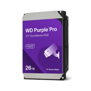 WESTERN DIGITAL PURPLE 26TB 7200RPM SURVEILLANCE INTERNAL HARD DRIVE