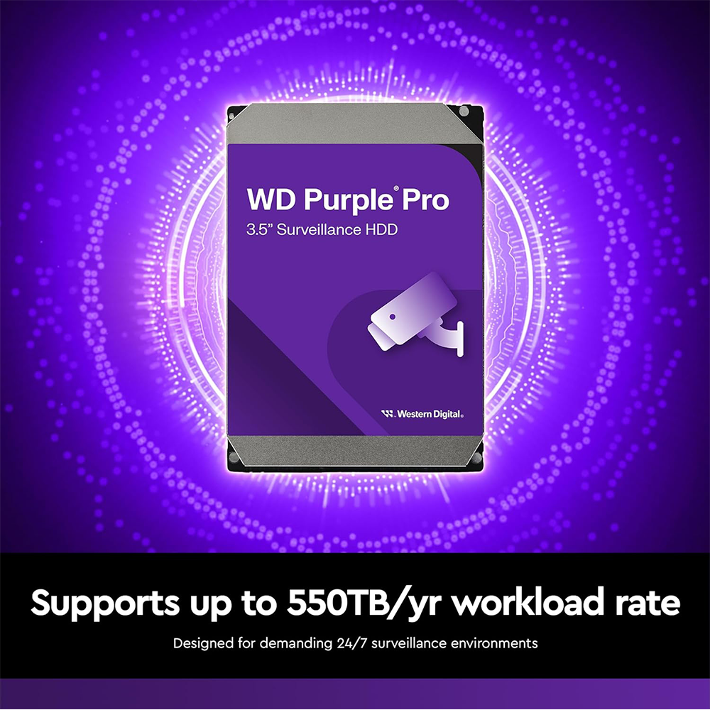 WESTERN DIGITAL PURPLE 26TB 7200RPM SURVEILLANCE INTERNAL HARD DRIVE 2 WESTERN DIGITAL PURPLE 26TB 7200RPM SURVEILLANCE INTERNAL HARD DRIVE