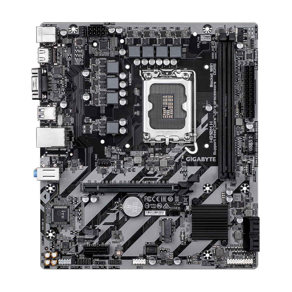 GIGABYTE H810M H M-ATX MOTHERBOARD 2 GIGABYTE H810M H M-ATX MOTHERBOARD