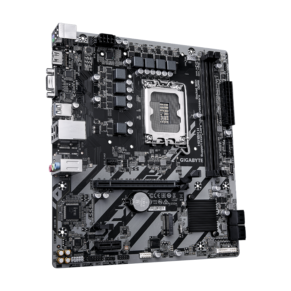 GIGABYTE H810M H M-ATX MOTHERBOARD 3 GIGABYTE H810M H M-ATX MOTHERBOARD