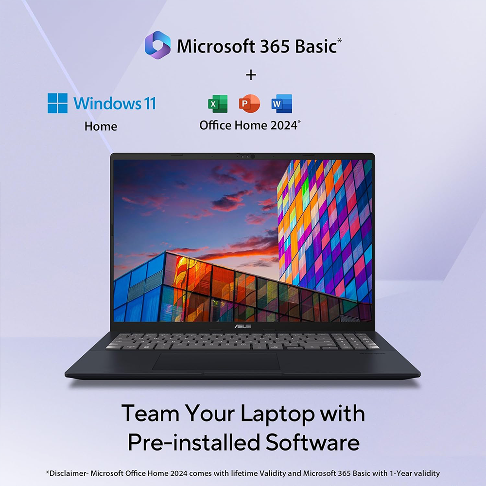 ASUS VIVOBOOK 16 (SNAPDRAGON X X1 26 100/16GB/512 SSD/W11/MSO24/ 16"/BLIT) (X1607QA-MB049WS) BLUE LAPTOP 5 ASUS VIVOBOOK 16 (SNAPDRAGON X X1 26 100/16GB/512 SSD/W11/MSO24/ 16"/BLIT) (X1607QA-MB049WS) BLUE LAPTOP