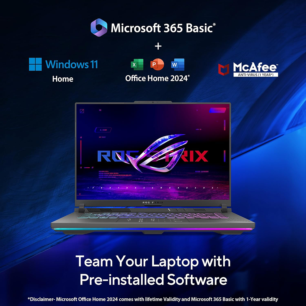 ASUS ROG STRIX G16 (RYZEN 9 8940HX/16GB/1TB SSD/W11/MSO24/8GB RTX5050/16"/BLIT) (G614PH-RV073WS) GRAY LAPTOP 8 ASUS ROG STRIX G16 (RYZEN 9 8940HX/16GB/1TB SSD/W11/MSO24/8GB RTX5050/16"/BLIT) (G614PH-RV073WS) GRAY LAPTOP