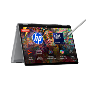 HP OMNIBOOK X FLIP (INTEL CORE ULTRA 5 226V/16GB/512 SSD/W11/MSO24/ 14"/OLED/TOUCH) (FM0058TU-BH7C0PA) LAPTOP