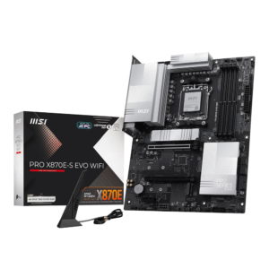 MSI PRO X870E-S EVO WIFI ATX MOTHERBOARD