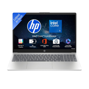 HP 15 (CORE 5 120U/16GB/512 SSD/W11/MSO24/15.6") (FD0682TU-C27FBPA) LAPTOP