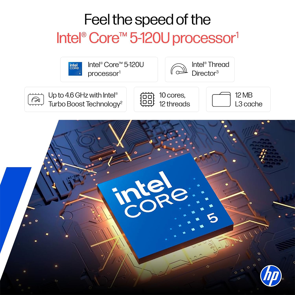 HP 15 (CORE 5 120U/16GB/512 SSD/W11/MSO24/15.6") (FD0682TU-C27FBPA) LAPTOP 3 HP 15 (CORE 5 120U/16GB/512 SSD/W11/MSO24/15.6") (FD0682TU-C27FBPA) LAPTOP
