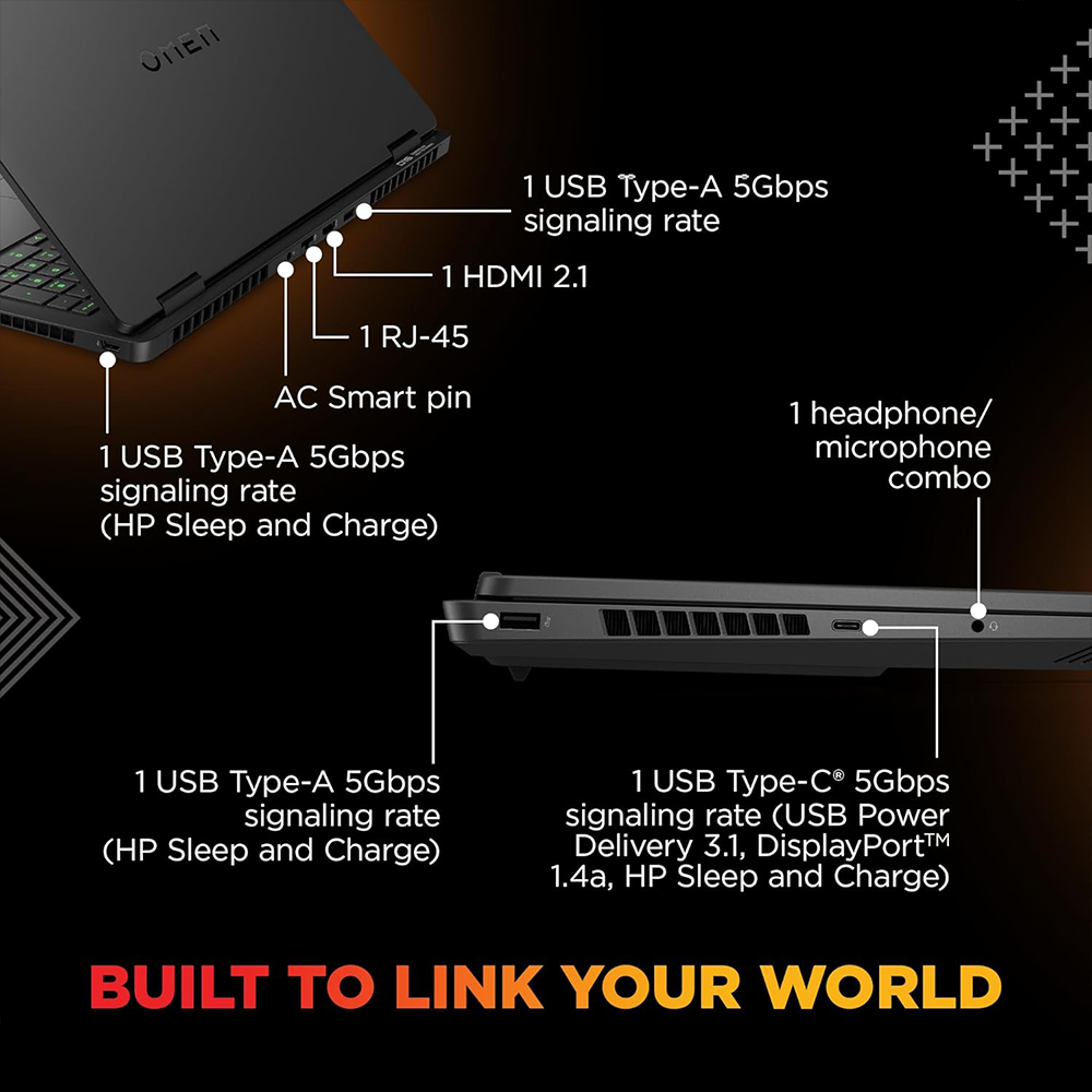 HP OMEN (RYZEN AI 7 350/24GB/1TB SSD/W11/MSO24/8GB RTX5050/16") (AP0165AX-C2XD2PA) LAPTOP 5 HP OMEN (RYZEN AI 7 350/24GB/1TB SSD/W11/MSO24/8GB RTX5050/16") (AP0165AX-C2XD2PA) LAPTOP