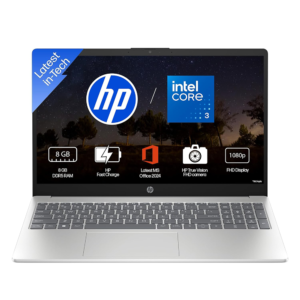HP 15 (CORE 3 100U/8GB/512 SSD/W11/MSO24/15.6") (FD0883TU-D0NZ5PA) LAPTOP