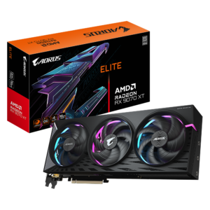 GIGABYTE AORUS RADEON RX 9070 XT ELITE 16GB GRAPHICS CARD