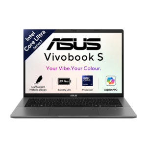 ASUS VIVOBOOK S14 (CORE ULTRA 5 325/16GB/512 SSD/W11/MSO24/14"/OLED) (S3407AA-SF058WS) GRAY LAPTOP