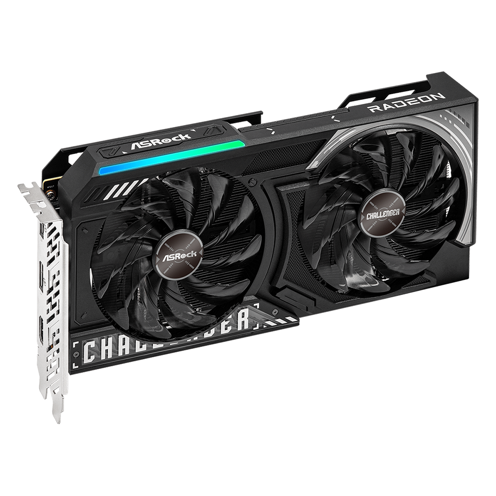 ASROCK AMD RADEON RX 9060 XT CHALLENGER 16GB GRAPHICS CARD 3 ASROCK AMD RADEON RX 9060 XT CHALLENGER 16GB GRAPHICS CARD